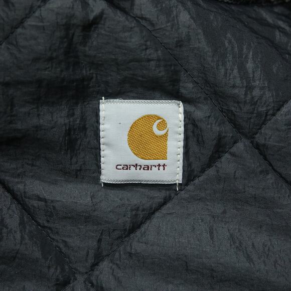 Vintage Carhartt VQ1882 Chestnut Faded Brown Arctic Vest Size Large - Picture 8 of 9